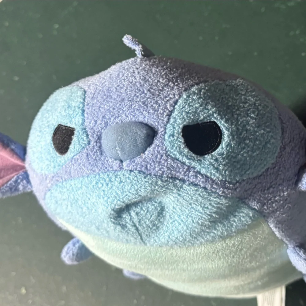 Disney Store Angry Stitch Tsum Tsum Stuffed Plush Toy